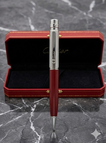 New cartier santos red - cartier,