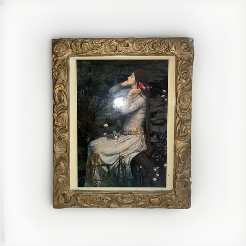 Vintage plaster gold - plaster,