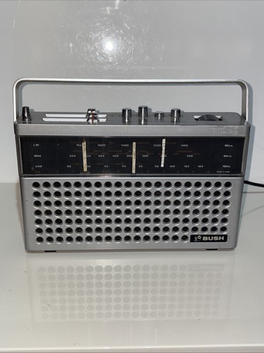 Vintage bush brand portable - bush,