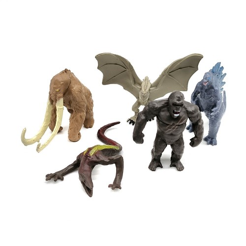 5pcs set godzilla king the - king, of
