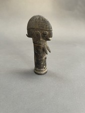 African Tribal Metal Finial /