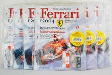 DeAgostini 1:8 Kyosho Ferrari F2004 issues from 1 to 77 to choose from booklets