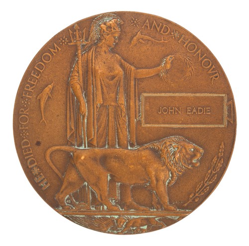 Ww1 memorial plaque - plaque, eadie