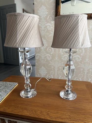 Crystal glass table - crystal, with
