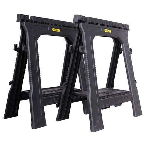 Stanley folding sawhorse - stanley,