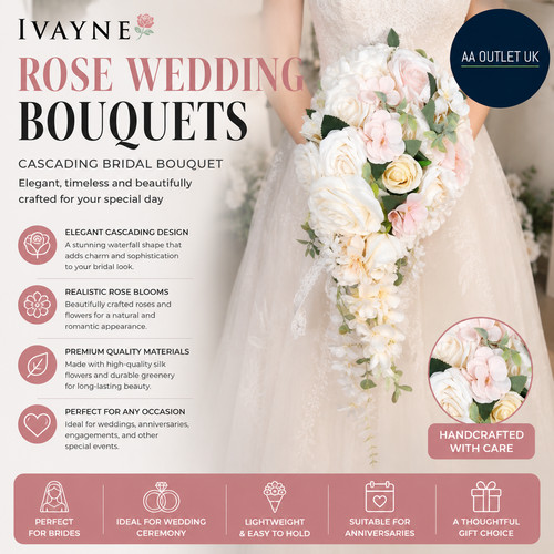 Ivayne rose wedding bouquets - ivayne,
