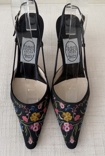 Emma hope charcoal - hope, floral
