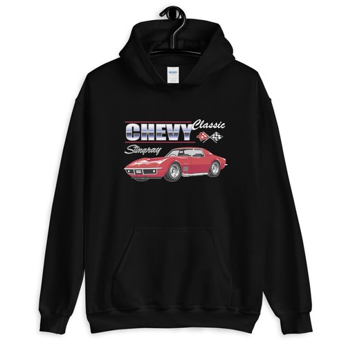 Chevy corvette stingray - chevy, (red)