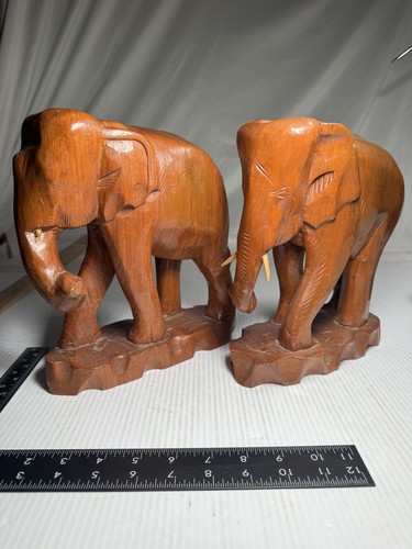 Vintage hand carved wooden - vintage,