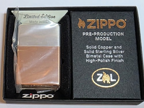 Zippo 48694 metal - zippo, bi-metal