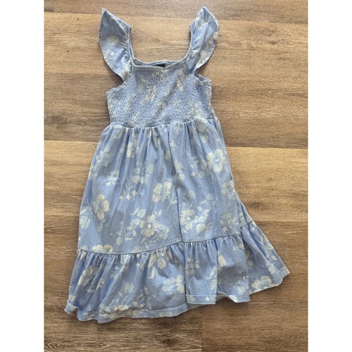 Old navy girls blue floral - old,