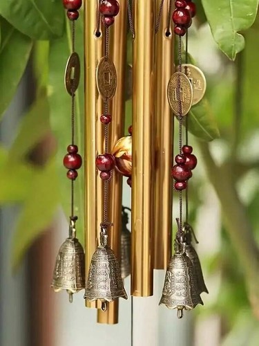 Large metal wind chimes - metal,