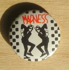 Madness The Prince 1" Pin Badge  2 Tone Jerry Dammers Ska Nutty Boys Walt Jabsco