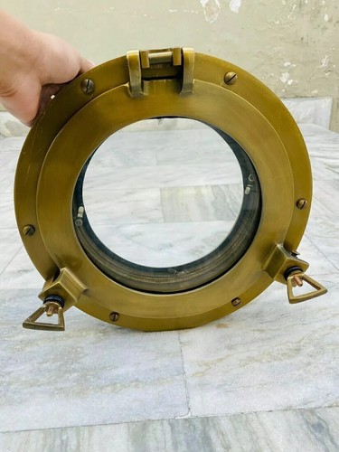 Brass porthole window boat - brass,