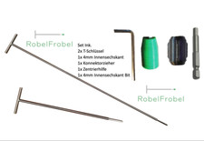 2x T-Key incl. Connector Puller "Robelfrobel" Professional Tool for USM Haller