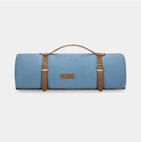 Vonshef blue herringbone - blue, rug