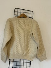 mens irish wool jumper XL