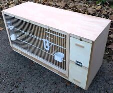 Budgie Breeding Cage  STARTER KIT 30"x15x12 with RIGHT HANDED nest box  2 DOOR