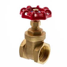 Brass Gate Valves  :   Sizes