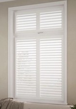 PerfectFIT Pure White Plantation Shutter – Single Panel – NWT – RRP £175  •