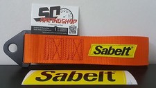 Sabelt Racing Tow Hook Tuning Fabric Tape Renault Saxo Orange