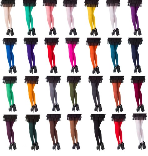 Opaque tights choose from - tights, 26