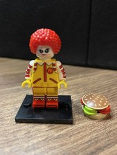 Custom Ronald McDonald’s  & Burger Horror Clown Mini Figure