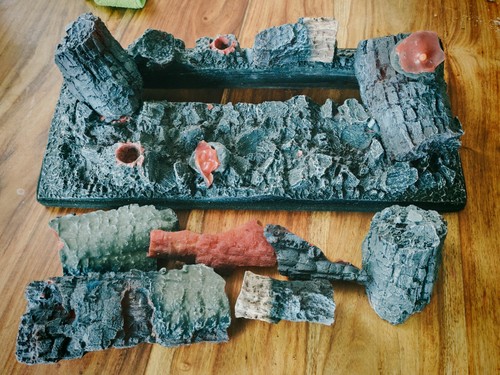 Dimplex log fuel bed - dimplex, opti