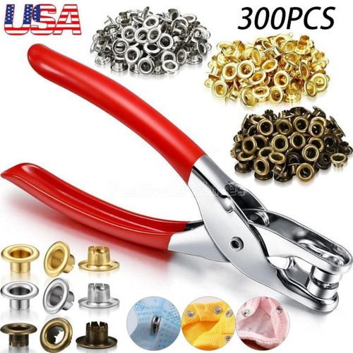 300pack grommet eyelet pliers - eyelet,