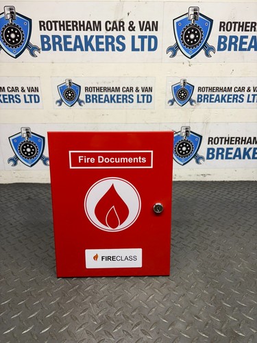Fire documents metal box - documents,