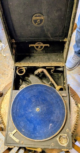 Columbia grafonola model - columbia, 123a