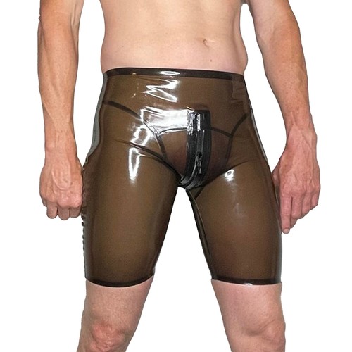 Mens latex shorts - mens,