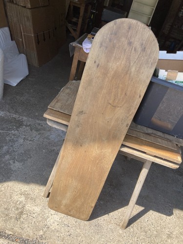 Vintage wooden belly - wooden,