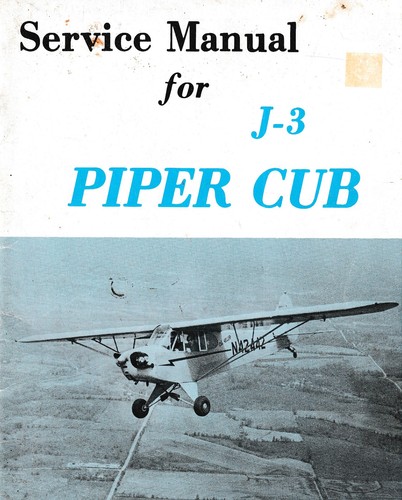 Service manual for piper - service, j‑3