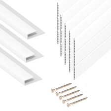 Ceiling Cladding Roof Kit - 5 x 5m Hollow Soffit, 3 x 5m Finishing Trim & Pins