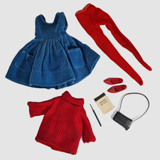Ideal Tammy Cutie Co-Ed Complete Outfit #9132-2 Pedigree Sindy Interest
