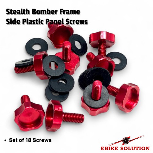 Ebike stealth bomber frame - stealth,
