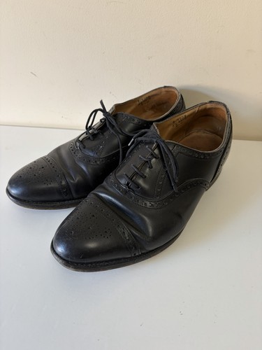 Tricker black leather - tricker’s,