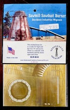 HO Scale Yesteryear Creations Sawmill Sawdust Burner -- New Kit # SB 02