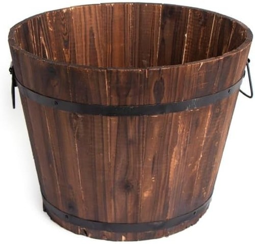 Hand crafted round wooden - round,