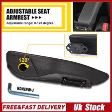 Universal Truck Seat Armrest Left Kit Adjustable Arm Rest For Car RV Boat Van LH