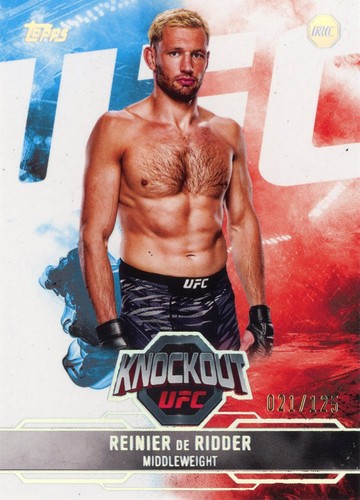 Topps 2025 ufc knockout - ufc,