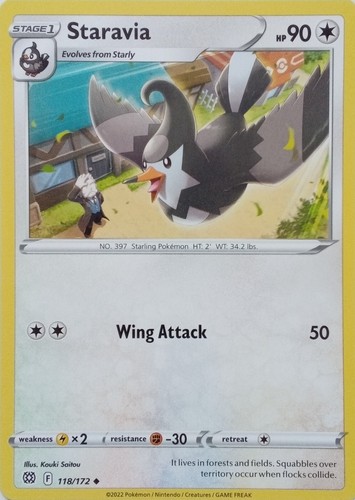 118 172 staravia uncommon - |, |