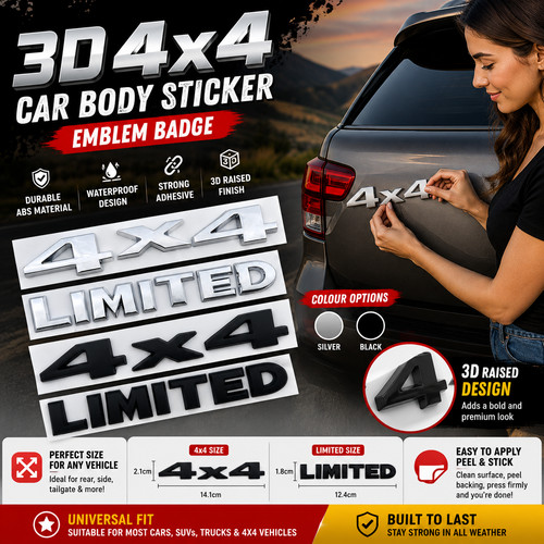 4x4 car body sticker - body,