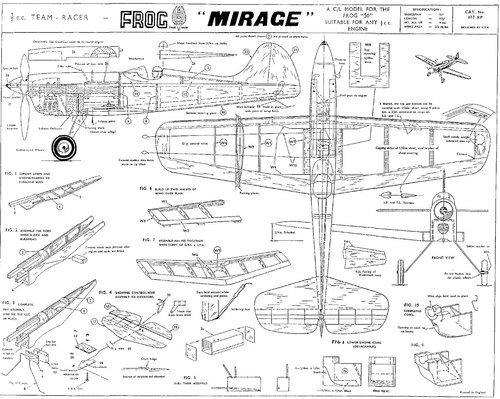 Frog mirage control line model - mirage,