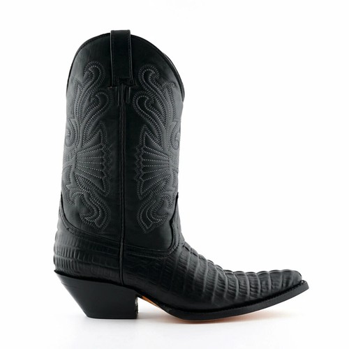 Grinders carolina croc black - carolina,