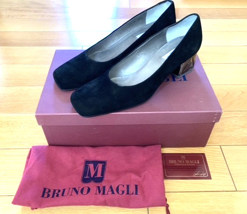 Bruno magli suede formal block - magli,