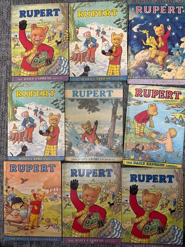Vintage rupert bear - vintage,