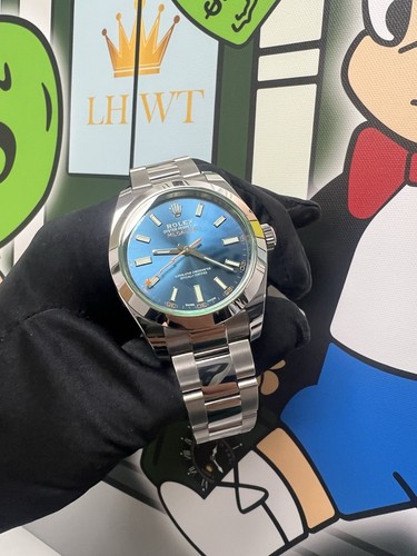 Rolex milgauss 2022 blue men - blue, men's