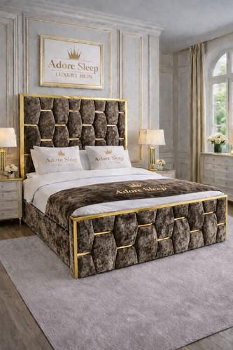 Luxury hexa gold strip - gold,